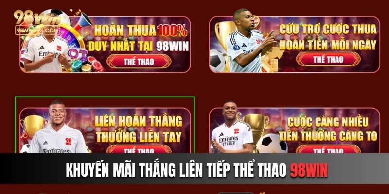 Khuyến mãi thắng liên tiếp “rinh” thưởng lớn